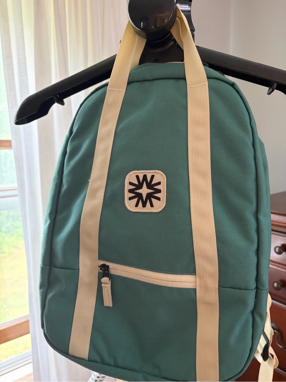 Walker Family Goods Arrow Pack Travel Laptop Backpack sea foam Green  FLAW